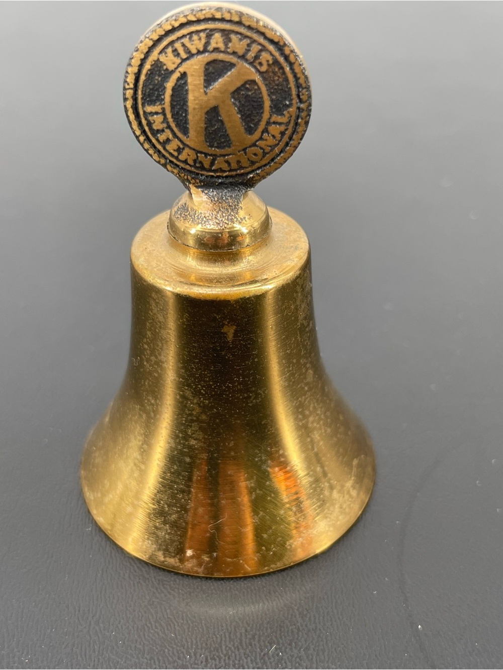 Kiwanis International Brass Desk Bell